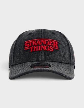 New Era New Era Mens Stranger Things 9FORTY Cap Grey Red - Size: ONE size