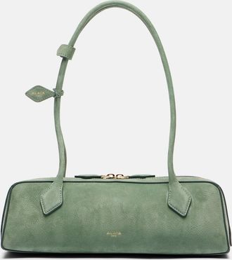 Alaia Alaïa Borsa a spalla Le Teckel Medium in suede