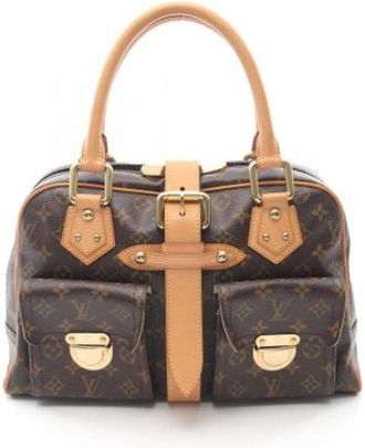 Louis Vuitton Pre-owned Handbags, female, Brown, Size: ONE SIZE Pre-owned Canvas louis-vuitton-bags