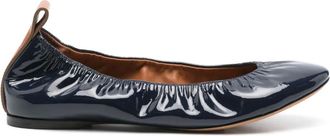 Lanvin Ballerine The Leather - Blu