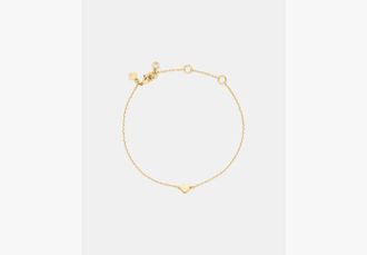 Kate Spade New York Youre A Gem Metal Mini Heart Bracelet