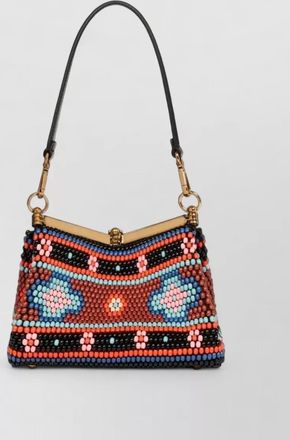 Etro vela small shoulder bag embroidery beads