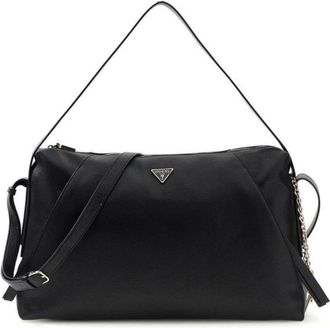 Guess Devon Grote Schoudertas - Dames - Schoudertassen - Zwart - ONE Size - Tassen