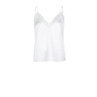 Dante6 Ipso kanten camisole top - Dames - Tops - Wit - Maat: XS Satijn