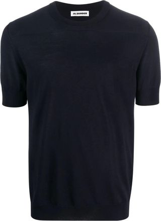 Jil Sander Crewneck Short Sleeves Classic T-Shirt