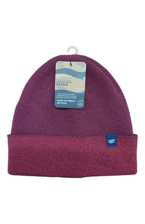 United By Blue The Essential Merino Marled Beanie in Burgundy at Nordstrom