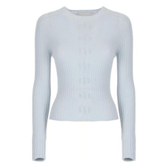 VANIS&Eacute; Light Blue Cashmere Jumper Round Neck