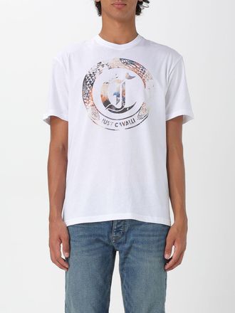Just Cavalli T-shirt in cotone con stampa logo Just Cavalli