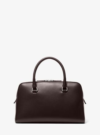 Michael Kors Kasia Medium Leather Satchel
