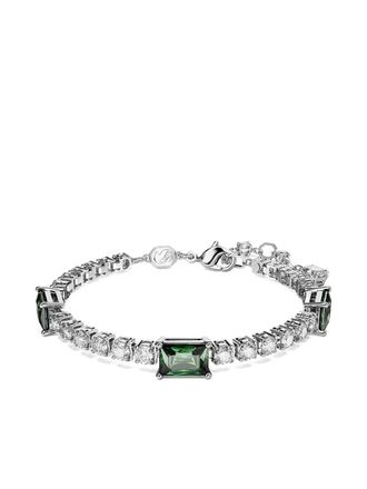 Swarovski crystal-embellished bracelet - Silver