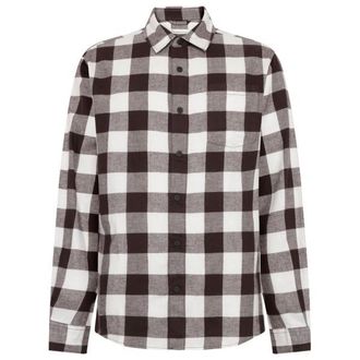 Knowledge Cotton Apparel Regular Fit Checkered Flannel Hemd f&uuml;r Herren | grau