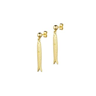 Anni Lu Accessoires, Dames, Geel, ONE Size, Hippie Fish Oorbellen
