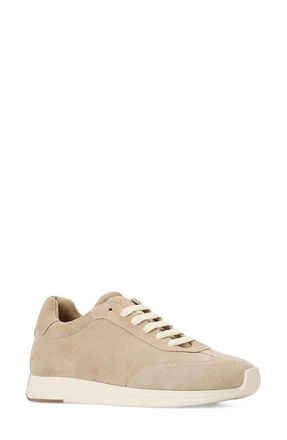 Aquatalia Rea Sneaker in Moonlight Suede at Nordstrom, Size 10.5