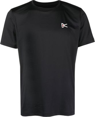 District Vision T-shirt met logoprint - Zwart