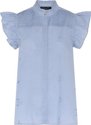 Bruuns Bazaar Shirts - Dames - Overhemden - Blauw - XS - Overhemden