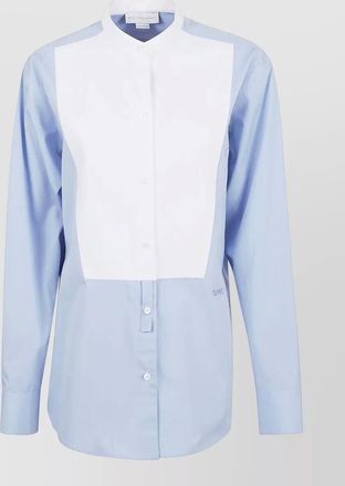 Stella McCartney cotton long-sleeve poplin shirt