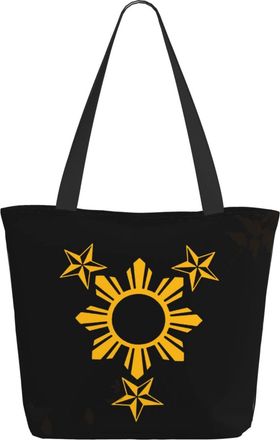 AOOEDM Filipino Philippines Flag Ladies Shopping Bag 13x11x7in.The Perfect ValentineS Day Gift.It Is The Best ValentineS Day Gift For Mom, Daughter, Wife,Etc