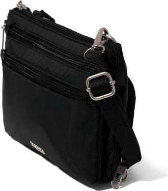Baggallini Securtex Anti-Theft Stash Crossbody in Black at Nordstrom
