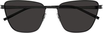 Saint Laurent SL551001 Cat Eye Sunglasses - Black