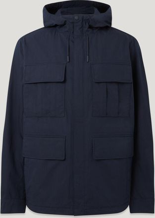 Belstaff Cargo Jacket Mens Compact Technical Cotton Dark Ink Size 2XL