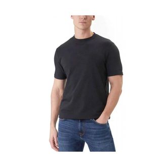 Karl Lagerfeld Crewneck T-Shirt - male - Karl Lagerfeld - T-Shirts - Blue - XL - Tops