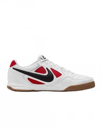 Nike Mens Gato Shoes In White Gym Red Gum Dark Brown Black White