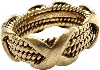 Tiffany & Co. Yellow Gold (18K) Band Ring (Pre-Owned)