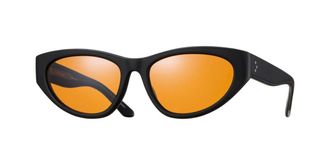 Eyevan 7285 Regina-E MPBK Womens Sunglasses Black Size 56