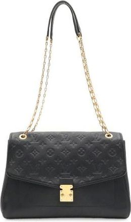 Louis Vuitton Pre-owned Saint Germain Monogram Empreinte Borsa a Spalla - - Pre-owned - Donna - Nero - ONE SIZE