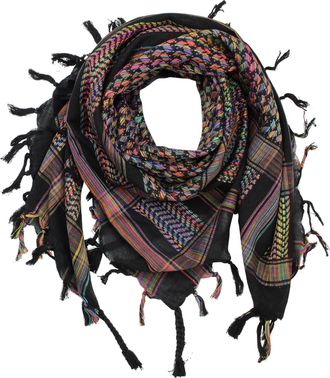 Freak Scene Kufiya - colorful-multicoloured 03-40x40 inch - Shemagh - Arafat scarf Palestinian PLO Pali-scarf - 100% cotton