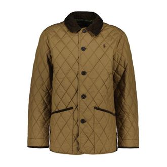 Polo Ralph Lauren Jassen, Heren, Bruin, XL, Leer, Donsjack