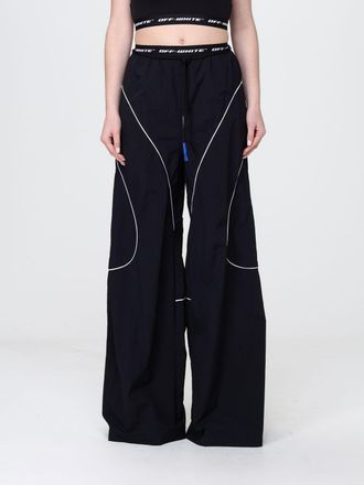 Off-white Pantaloni palazzo in tessuto tecnico