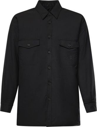 Maison Margiela Casual Shirts - Heren - Casual Overhemden - Zwart - M - Overhemden