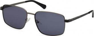 Kenneth Cole Mens RN00001 58 5806A Sunglasses - Black - One Size