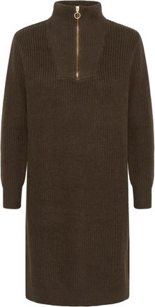 Kaffe KAlioa Knit Dress - - Dresses - Donna - Marrone - XS