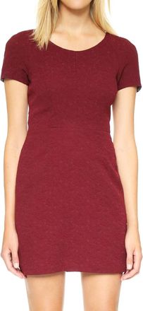 The Kooples Burgundy Brocade Shift Dress Size L