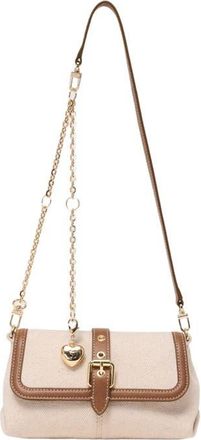 Maje Miss M walk canvas & leather mix in Moka/white at Nordstrom, Size Medium