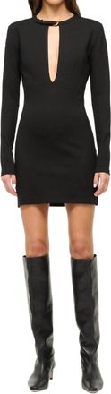 Staud Astor Dress In Black
