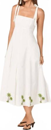 Astr Shiann Sleeveless Dress In White