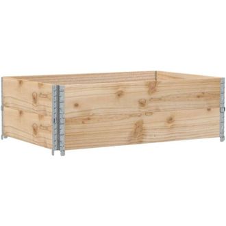 vidaXL Garden Planter 120x80 cm Solid Wood Pine vidaXL