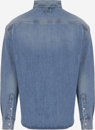 Jacquemus Mens Shirt Simon De-N&icirc;mes Cotton Denim