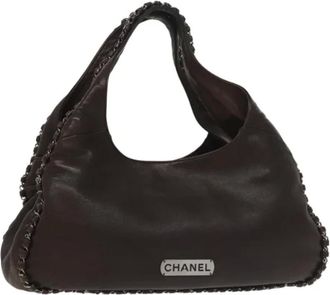 Chanel Pre-owned borse di pelle - - Pre-owned - Donna - Marrone - ONE SIZE