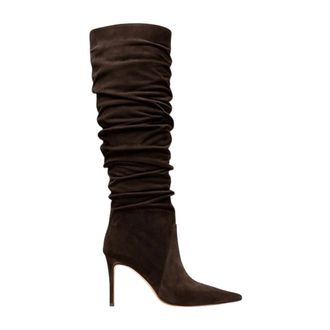 Michael Kors Heeled Boots, female, Brown, Size: 10 US Dawn Heeled Boot