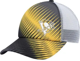 adidas Womens adidas Black/White Pittsburgh Penguins Graphic Foam Trucker Snapback Hat at Nordstrom