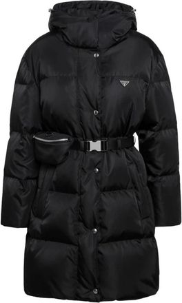 Prada Mujer, Abrigos, Negro, Talla: S