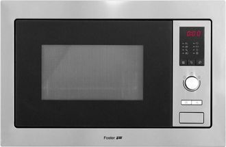 Foster Horno Microondas Foster 7151 010 Negro, Acero Inoxidable Microondas Combinado Empotrado 25 L 900 W