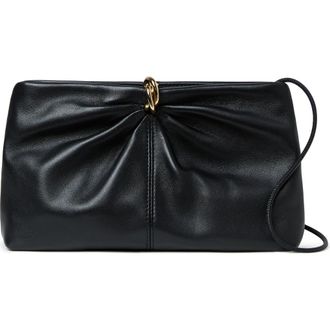 Loeffler Randall Corrine Leather Shoulder Bag in Black at Nordstrom