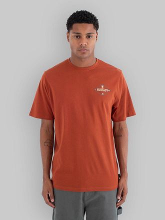 Hurley Hurley Printing Press Osmar T-Shirt gr&uuml;n