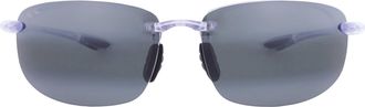 Maui Jim Hookipa Neutral Grey Wrap Unisex Sunglasses 407-05 64