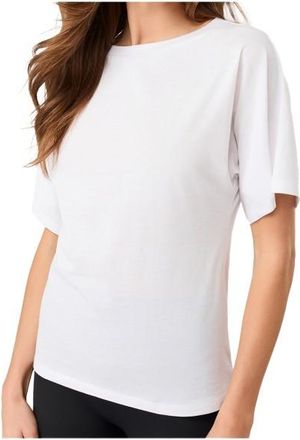 Mandala Butterfly T-Shirt T-Shirt f&uuml;r Damen | wei&szlig;